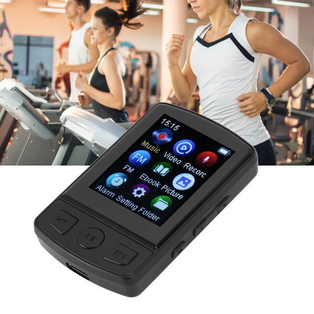 Clip MP3 Player, Wearable Music Player 1.77 Inch Color Screen 5.2 Noise Reduction for Cycling No Memory,with 8G Memory Card,with 16G Memory Card,with 32G Memory