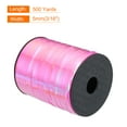 thumbnail image 2 of 500 Yards Metallic Curling Ribbon Shiny Crimped Balloon String 5mm for Christmas Florist Decoration Gift Wrapping Pink, 2 of 6