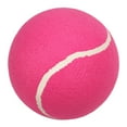 thumbnail image 1 of 8 Inch Jumbo Tennis Ball, Portable Inflatable Multipurpose Safe Jumbo Tennis Ball  For Pets For Training For Signature Pink,Blue, 1 of 8