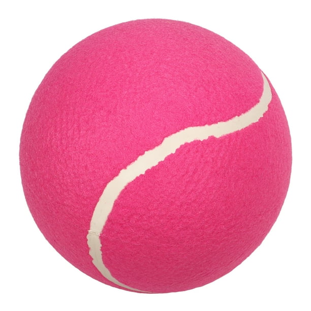 Pelota De Tenis Jumbo De 8 Pulgadas, Pelota De Tenis Inflable Portátil Con Núcleo De Goma, Fieltro De Felpa, Firma Jumbo, Para Niños Y Mascotas
