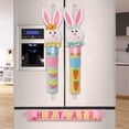 thumbnail image 4 of CY5O5ee Easter Refrigerator Handle Cover Decorations Set Of 3 Cute Rabbit Fridge Door Handle Cover Spring Kitchen Appliance Cover for Home Bedroom Bathroom Kitchen, 4 of 8