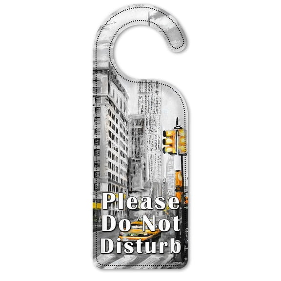 Do Not Disturb Door Knob Hanger Sign - Love From New York