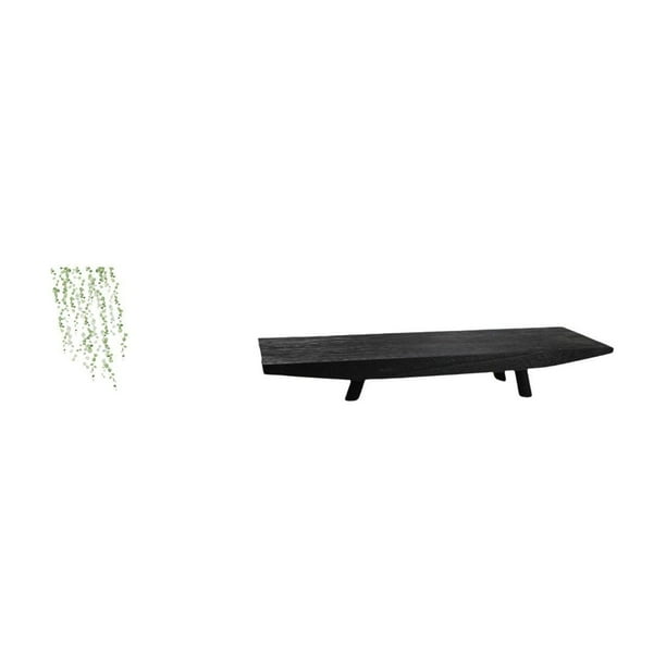 Adhesivo de pared,Vinilo decorativo de pared con enredaderas colgantes para dormitorio (DIY),Vinilo decorativo de hojas verdes para pared,ideal para la oficina.,Bandeja para servir,Bandeja para