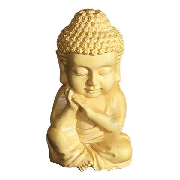 2 Estatuas Pequeñas De Buda Sakyamuni De Budista, Adornos Para El Hogar Sunnimix Estatua de Buda
