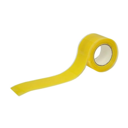 

Silicone Grip Tape Sticker Sealed High And Low Temperature Resistant Sealing Strip for Kayak Outdoor Operations Various Rackets Sewer Pipes Yellow