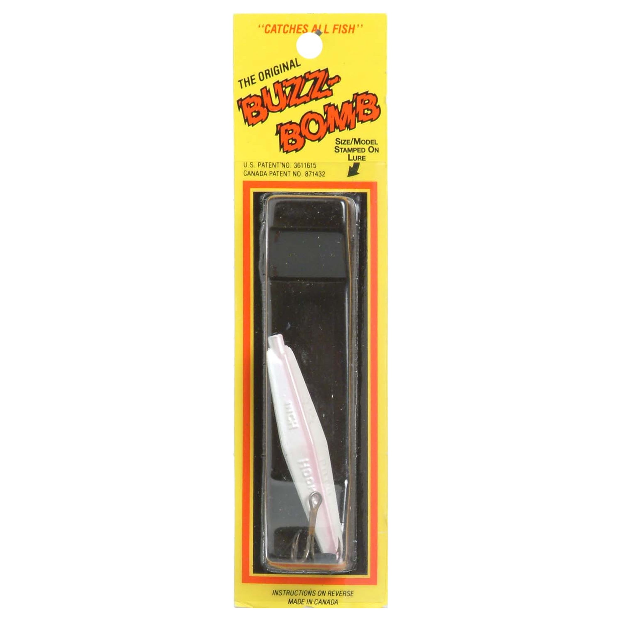 Buzz Bomb Deadly Sonic 2.5 Lure - Pearl/Pink