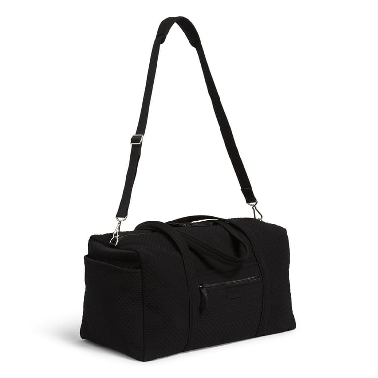Vera Bradley Women's Microfiber Weekender Travel Bag Classic Black