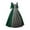 Green, variant on Women Dresses, Women's Lolita Dress Large Hem Pommel Skirt Ruffled Lace Princess Skirt Short Sleeve Square Neck Dress Leisure Hot Pink M