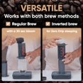 thumbnail image 5 of The Ultra: Reusable Metal Filter for AeroPress Coffee Maker. Also Fits AeroPress Go Coffee Press. No More Paper Filters, 5 of 5