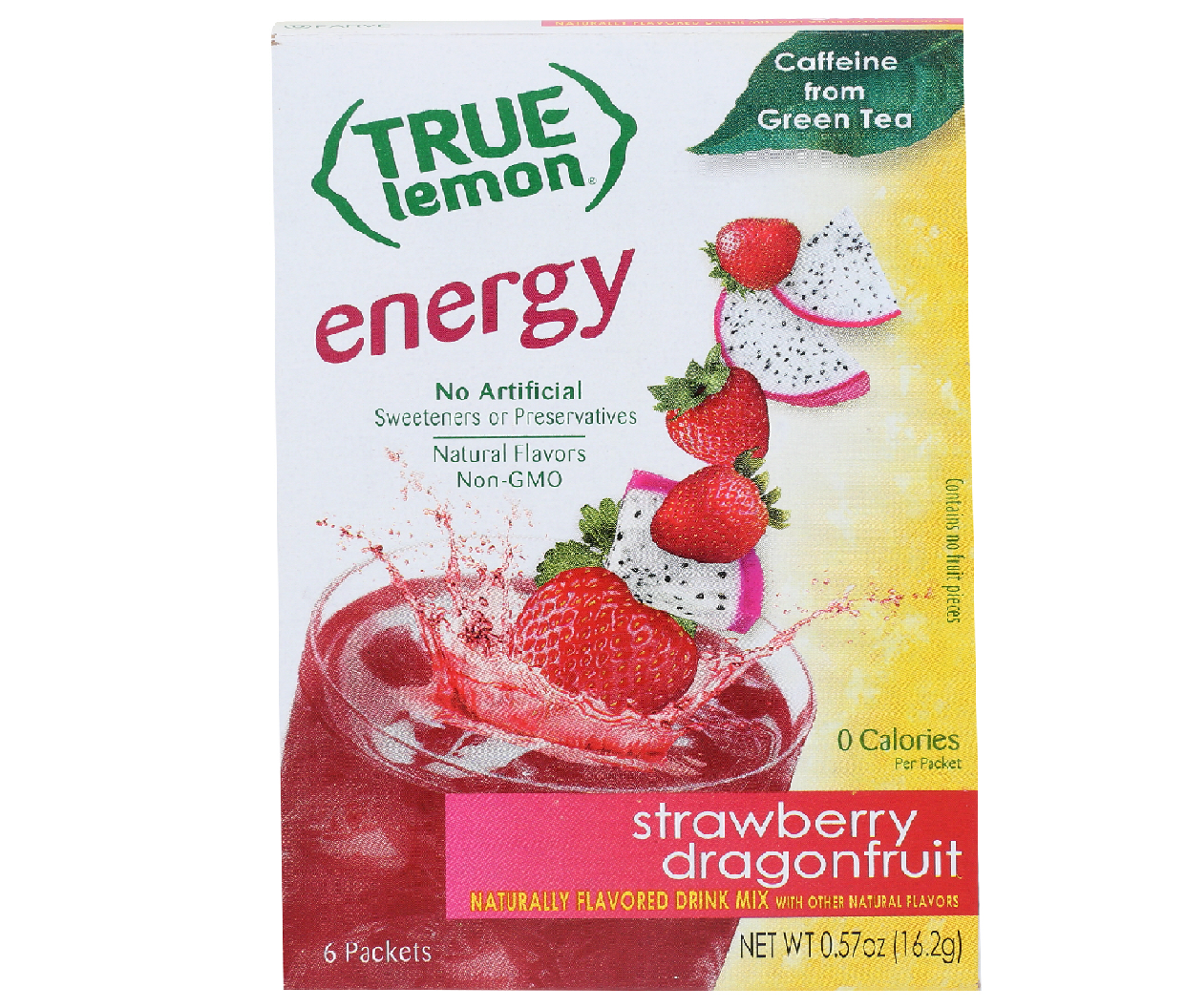 True Citrus Strawberry Dragon Fruit Energy, .57oz (Pack of 12