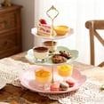 thumbnail image 6 of Kugisaki 3-Tier Cupcake Stand Tower Serving Tray Food Grade Dessert Display Stand for Tea Party & Home Decor, 6 of 7