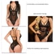 thumbnail image 5 of Body De Encaje,Pijamas De Encaje Body De Encaje Sin Mangas En V Delgado Ropa De Dormir De Encaje Sin Espalda Rendimiento Probado, 5 of 6
