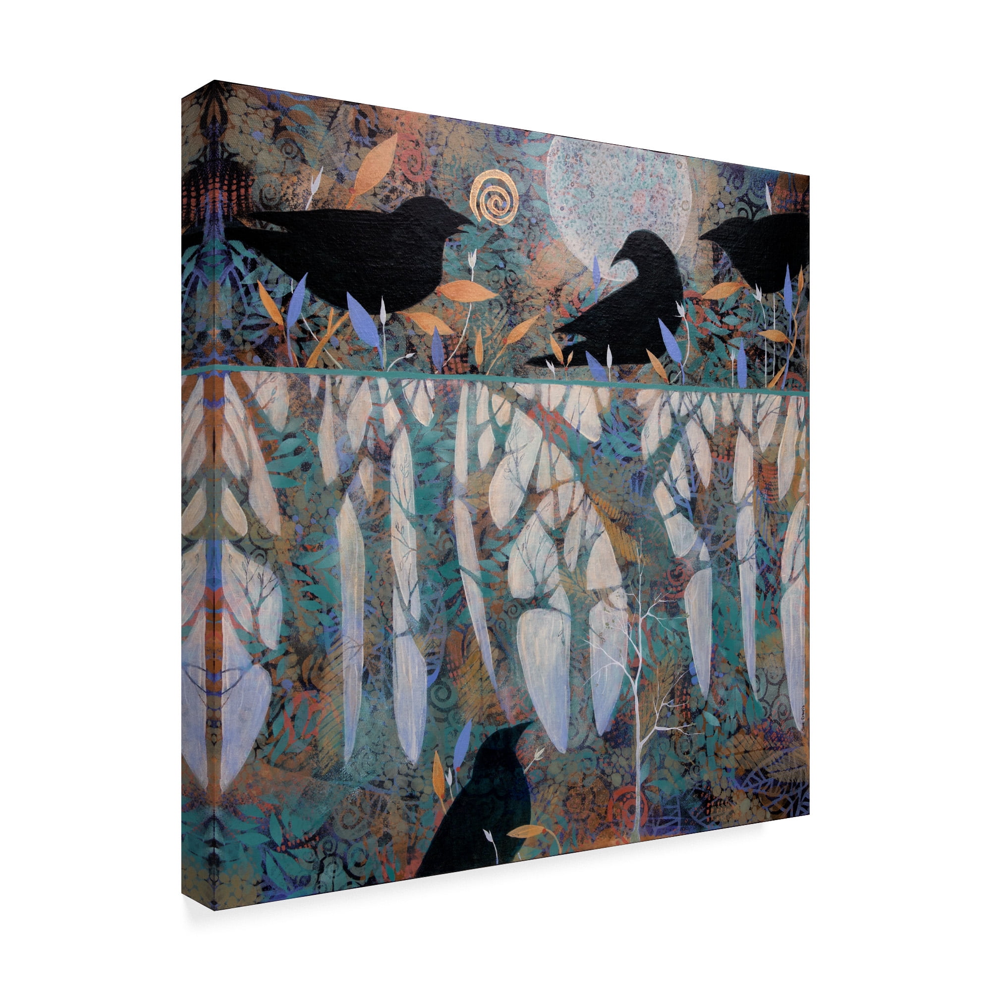 Trademark Fine Art 'Messengers' Canvas Art by Sue Davis