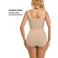 thumbnail image 5 of MANIFIQUE Womens' Waist Trainer Tummy Control Shapewear Bodysuit Top, 5 of 7