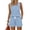 Blue, variant on BOMYJESK Two Piece Sets for Women Summer Casual Sleeveless Tank Bottom Matching Polka Dot Shorts Sets Cute Drawstring Elastic Waisted Travel Outfits with Pockets 2026 Blue S