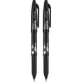 thumbnail image 3 of PILOT FriXion Ball Erasable & Refillable Gel Ink Stick Pens, Fine Point, Black Ink, 2-Pack (31553), 3 of 6