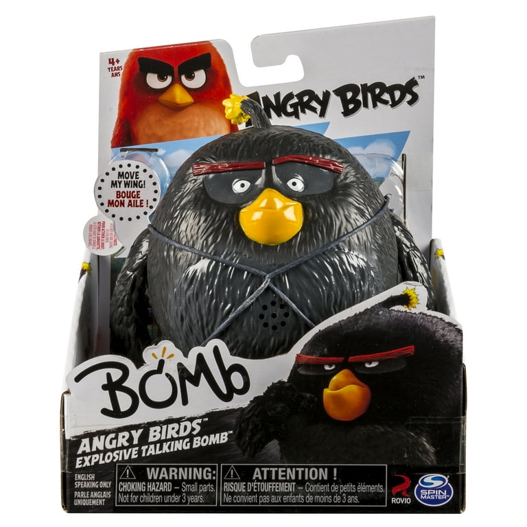 Angry Birds Explosive Talking Bomb Action Figure