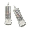thumbnail image 1 of KAKOWELY 2 Pcs Bougies Électriques pour Fenêtres Bougies Chauffe-Plat Led Plastique Transparent Design Classique Cadeaux, 1 of 5