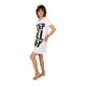 thumbnail image 4 of Camisón pijama para dama Sleep All Day Hueso I AM + Antifaz de regalo CH I AM  K004SLEEP, 4 of 5