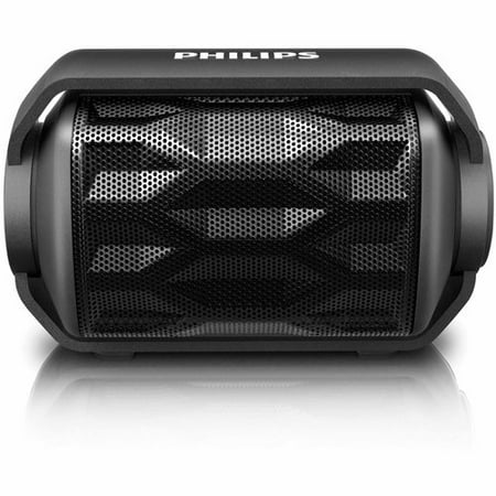 Philips Shoqbox Mini Waterproof Bluetooth Wireless Portable (Best Waterproof Speakers For Iphone)