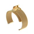 thumbnail image 4 of Suitable compitable with Garmin Vivoactive 4s Metal Replacement Strap 18mm Quick Release Stainless Steel Metal Mesh Wristband Strap, 4 of 6