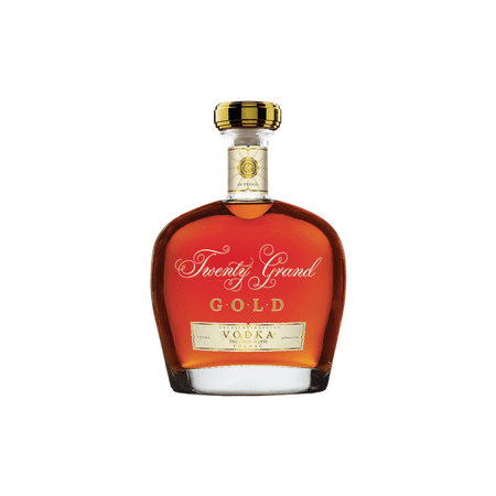 Twenty Grand Gold Infused with Cognac Vodka, 750 ml 40% ABV