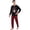 G07# Style 2, variant on Family Matching Christmas Pajama Set, Holiday Christmas Letter Plaid Print Onesies Pjs Soft Sleepwear Loungewear