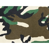 DUCK Canvas CAMOUFLAGE FABRIC 100% COTTON print / 64" W / Sold by the yard