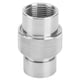 thumbnail image 4 of Conector de fuente, adaptador de fuente de montaje de conector recto de fuente de acero inoxidable Experiencia incomparable, 4 of 9