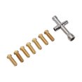 thumbnail image 3 of Extruder Nozzles,  Brass 3D Printer Nozzle Kit Different Sizes  For Printers, 3 of 8