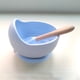 thumbnail image 1 of Cuencos con ventosa para bebés 100% silicona, juego de alimentación para bebés con ventosa segura de grado alimenticio de 2 piezas con cuchara para bebés, niños pequeños, sin BPA Sincero Hogar, 1 of 7