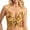 Gold, variant on Women Strappy Bras Crop Top Sparkly Butterfly Sequins Sexy Backless Camisole
