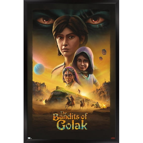 Star Wars: Visions Season 2 - The Bandits of Golak Wall Poster, 22.375" x 34" Framed