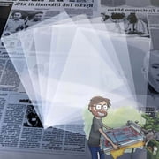 CALCA 100 Sheets 17 x 22 Waterproof Inkjet Milky Transparency Film for Screen Printing