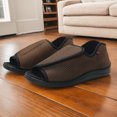 thumbnail image 4 of Zapatos La Casa Diabéticas Mujeres Men Cierre Ajustable Extra Amplio para Interiores, 4 of 9