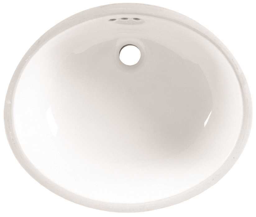 American Standard Ovalyn Undermount Porcelain Bathroom Sink 0497.221.