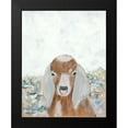 thumbnail image 2 of Ebert, Roey 12x14 Black Modern Framed Museum Art Print Titled - Goat Selfie, 2 of 5