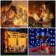 thumbnail image 4 of Cadena de luces LED inteligentes con WiFi y control remoto, compatible con Alexa, 5 m, 50 LED, decorativas, alimentadas por USB, para dormitorio, Navidad, fiestas, interiores y bodas., 4 of 5