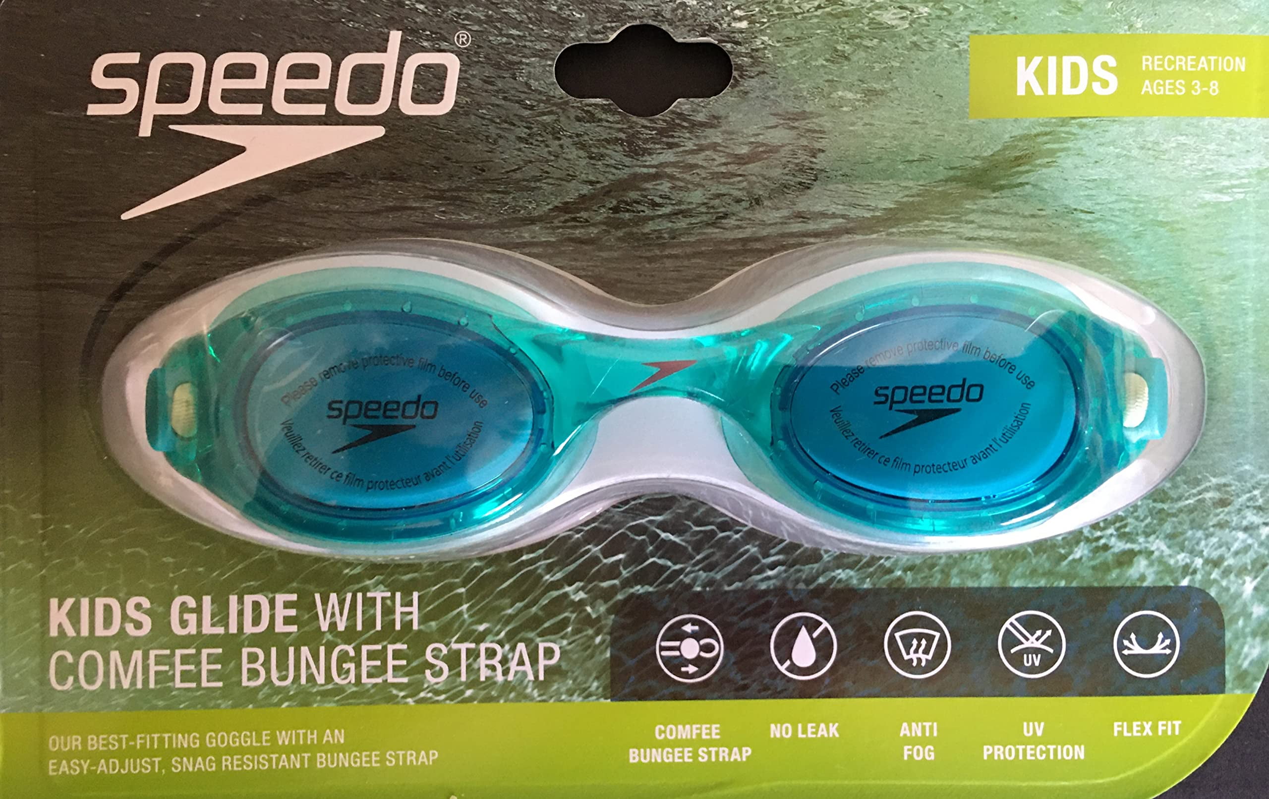 Zoggs Fiji Swimming Goggles Fits Most 