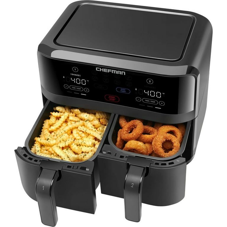 Chefman Turbo Fry XL 5 Quart Air Fryer Digital One Touch Control