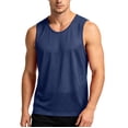 thumbnail image 2 of Qiyinn Men's Sleeveless Vest Tank Top | Casual Solid Color Muscle Vest for Gym, Summer Layering, 2 of 7
