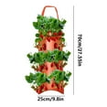 Cacfwgk Irrigation Implements Hanging Strawberry Pot Bag Tomato Pepper