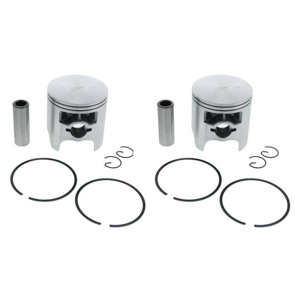 1980-1991 Yamaha SRV 540 SR540 Piston Kit x2 Snowmobile by Race-Driven