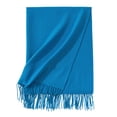 thumbnail image 4 of Ahabrexf Warm Scarfs for Women,Solid Color Soft Faux Fabric Shawl for All Seasons, 4 of 4