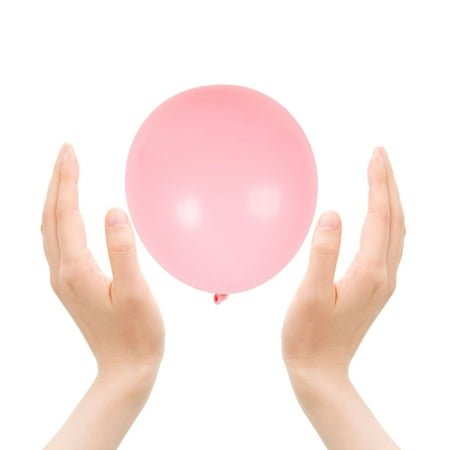 Baby Pink Balloons - 5 Inch Latex Balloons - 25 Pack
