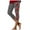Gray, variant on TSADFHJI Black Skirt with Slit Women's Olive Print Elastic Tights Leggings 3/4 Athletic Pants for Sports Workout Xl Red