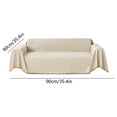 thumbnail image 2 of chaungfeng Couch Cover Sheet Blanket, Oversized Reversible Couch Covers for 3 Cushion Sofa, Extra Large Furniture Decoration Cover Sofa Slipcovers, Protector for Cats Dogs 35.4"x35.4", 2 of 6