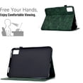 thumbnail image 3 of FOXDOCK Tablet Case for Lenovo Tab M9 with Card Slots, Auto Sleep/Wake, Stand Function, Full Protection Floral Folio Cover, 3 of 6