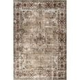 thumbnail image 4 of nuLOOM Tulsi Traditional SplashGuard Machine Washable Area Rug, 4' x 6', Tulsi Beige, 4 of 11