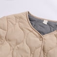 thumbnail image 6 of Tdoqot Womens Parkas- Button Down Casual Winter Coats for Women Khaki Size 4XL, 6 of 9